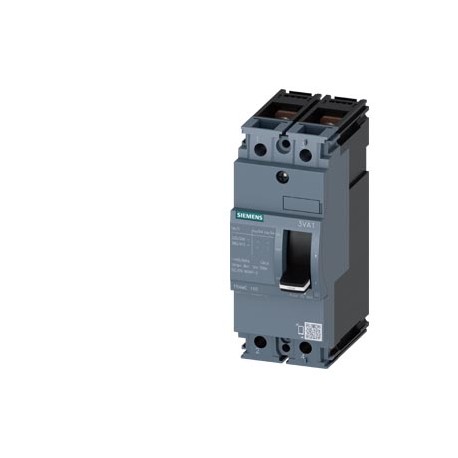 3VA1110-4ED22-0AA0 SIEMENS Leistungsschalter 3VA1 IEC Frame 160 Schaltvermögenklasse S Icu 36kA @ 415V 2-pol..