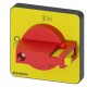 3LD9343-7C SIEMENS selector switch, red / yellow 48x48 mm Front plate mounting Central hole mounting 22.5mm ..