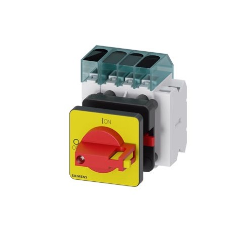 3LD3450-1TL13 SIEMENS 3LD3 switch disconnector, Iu 63 A main switch 3-pole + N rated operational power at AC..