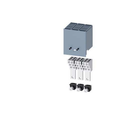 3VA9133-0JF60 SIEMENS morsetto di collegamento per conduttore tondo 6 conduttori, 3 pezzi Accessori per: 3VA..