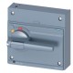 3VA9687-0EK11 SIEMENS Commande rotative frontale standard CEI IP30/40 Accessoires pour : 3VA15/25 1000