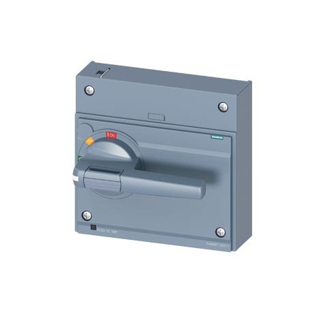 3VA9687-0EK11 SIEMENS Commande rotative frontale standard CEI IP30/40 Accessoires pour : 3VA15/25 1000