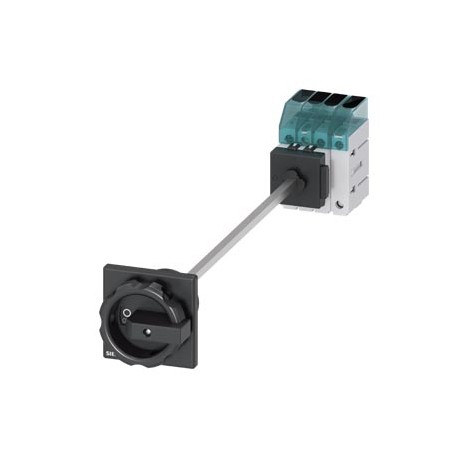 3LD3048-0TL51 SIEMENS Load disconnector 3LD3, Iu 16 A Main switch 3-pole + N Rated operating capacity at AC-..