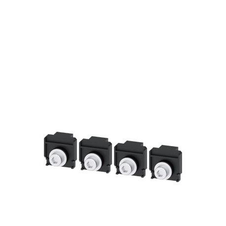 3VA9474-0QA00 SIEMENS Attacchi piatti a vite, 4 pezzi Accessori per: 3VA5/6 400/600