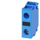 3SU1400-1DA50-1AA0 SIEMENS Support terminal, blue, screw terminal, for front plate mounting