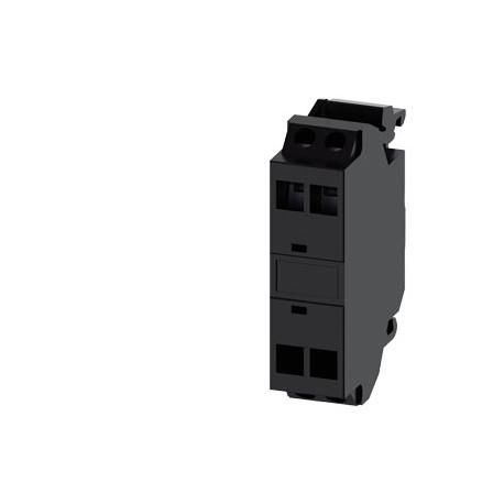 3SU1400-1DA10-3AA0 SIEMENS Support terminal, black, spring-type terminal, for front plate mounting