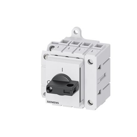 3LD3130-1TL11 SIEMENS 3LD3 switch disconnector, Iu 25 A main switch 3-pole + N rated operational power at AC..