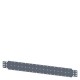 8MF1000-2HH3 SIEMENS SIVACON, Supporto universale per componenti 19", per canalina per cavi, guida DIN guida..