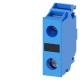 3SU1400-2DA50-1AA0 SIEMENS Borne support, bleu, borne à vis, pour fixation au sol