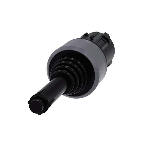 3SU1030-7BE10-0AA0 SIEMENS Coordinate switch, 22 mm, round, plastic with metal front ring, black, 4 switch p..
