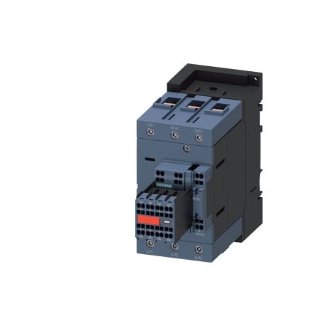 3RT2047-3NB34-3MA0 SIEMENS Power contactor, AC-3 110 A, 55 kW / 400 V 2 NO + 2 NC, 20-33 V AC/DC 3-pole, 3 N..