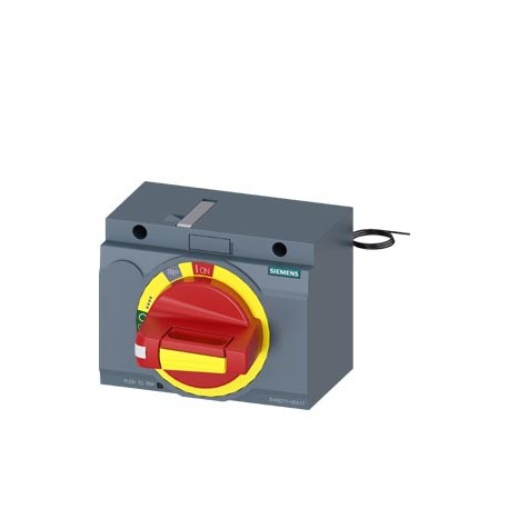 3VA9277-0EK17 SIEMENS commande rotative frontale Coupure d'urgence CEI IP30/40 Kit d'éclairage 24V CC Access..