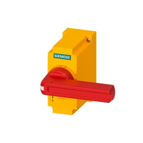 3KF9201-2AA00 SIEMENS Accessory for 3KF size 2 Direct operating mechanism, red/yellow Can be locked in OFF p..