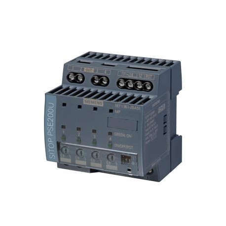 6EP1961-2BA51 SIEMENS SITOP PSE200U 3 A NEC CLASSE 2 Module de sélectivité à 4 canaux Entrée : 24 V CC/12 A ..