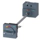 3VA9137-0FK23 SIEMENS door mounted rotary operator standard IEC IP65 with door interlock 24V DC lighting kit..