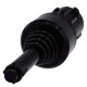 3SU1000-7BB10-0AA0 SIEMENS Coordinate switch, 22 mm, round, plastic, black, 2 switch positions, vertical lat..