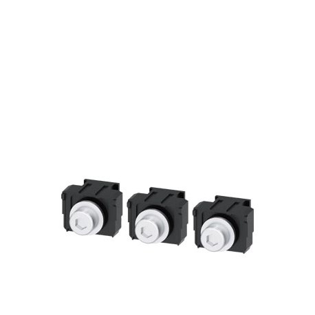 3VA9233-0QA00 SIEMENS Attacchi piatti a vite, 3 pezzi Accessori per: 3VA5 250