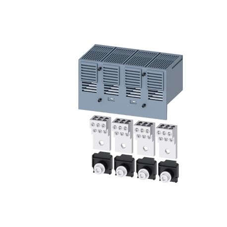 3VA9374-0JF60 SIEMENS morsetto di collegamento per conduttore tondo 6 conduttori, 4 pezzi Accessori per: uni..