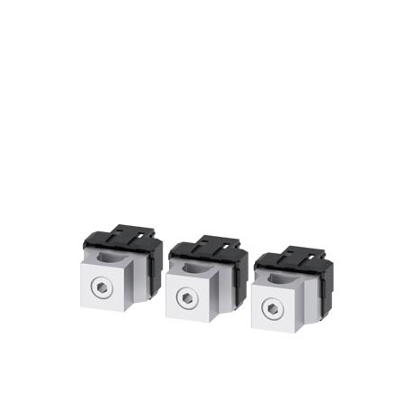 3VA9143-0JB11 SIEMENS morsetto di collegamento per conduttore tondo 3 pezzi Accessori per: 3VA6 150/250