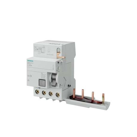 5SM2745-0 SIEMENS blocco differenziale, a 4 poli, tipo AC, In: 63 A, 500 mA, Un AC: 400 V, per 5SY