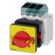 3LD3150-1TK13 SIEMENS 3LD3 switch disconnector, Iu 25 A main switch 3-pole rated operational power at AC-23 ..