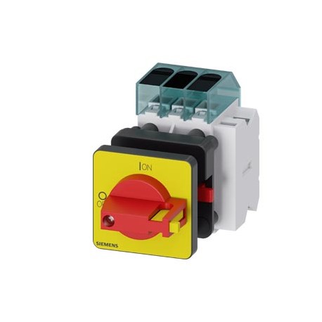 3LD3150-1TK13 SIEMENS 3LD3 switch disconnector, Iu 25 A main switch 3-pole rated operational power at AC-23 ..
