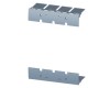 3VA9344-0KB01 SIEMENS Cache-bornes Version embrochable et débrochable Accessoires pour : disjoncteur, 4 pôle..