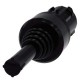 3SU1000-7AE10-0AA0 SIEMENS Coordinate switch, 22 mm, round, plastic, black, 4 switch positions, latching, wi..