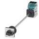 3LD3340-0TK11 SIEMENS Load disconnector 3LD3, Iu 40 A Main switch 3-pole Rated operating capacity at AC-23 A..
