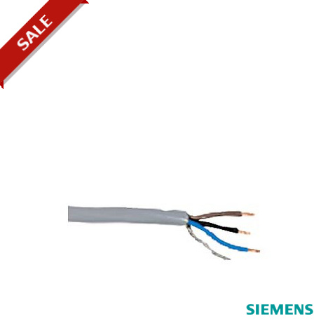 FDK:083F0121 FDK083F0121 SIEMENS 10 m 32.8 ft cable estandar para bobina o electrodo, 3x 1,5 mm2 3x 0,0024 in