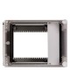 FDK:083F5030 SIEMENS Front panel mounting enclosure IP65/NEMA 2 in ABS plastic for 19" insert (21 TE)