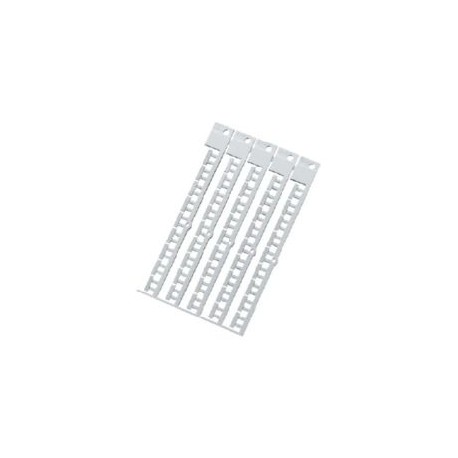 BR 12X3.3 86402804 MURRPLASTIK Labelling Type BR Terminal block marking, plate, blue