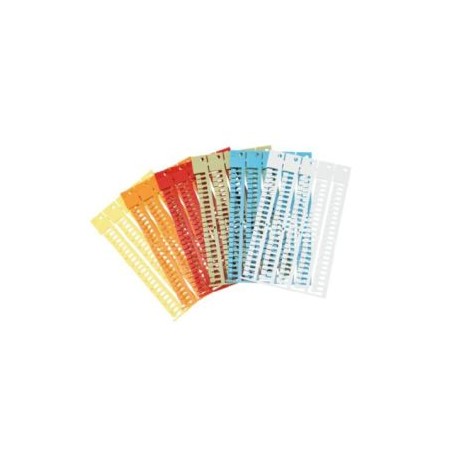 BEC 5/5-5 86401840 MURRPLASTIK Marquage Étiquette de borne BEC, blanche