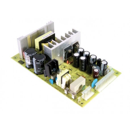 PD-110B MEANWELL Alimentation AC-DC à sortie double, format ouvert, Sortie 5V / 5A +24VDC / 3,5 A