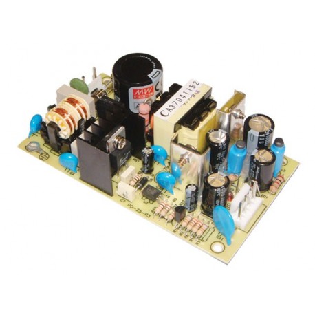 PD-25B MEANWELL AC-DC Dual output Open frame Power supply, Output 5VDC / 2A +24VDC / 1A