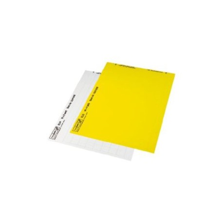 ELG 19X8R 86562016 MURRPLASTIK Labelling ELW / ELG / ELPT Labels on A4 sheet, self-adhesive, yellow