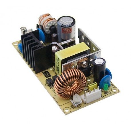 PSD-30A-24 MEANWELL Convertidor CC/CC, Entrada: 9-18VCC, Salida: 24VCC, 30W. Formato abierto.Aislado y regul..