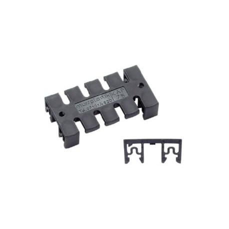 KAF 75 87201014 MURRPLASTIK Cable entry systems and holders Type KAF cable fixing plate Black