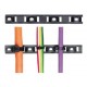 KBL 245 X 15 87702120 MURRPLASTIK Cable entry systems and holders Type KBL cable tie rail Black