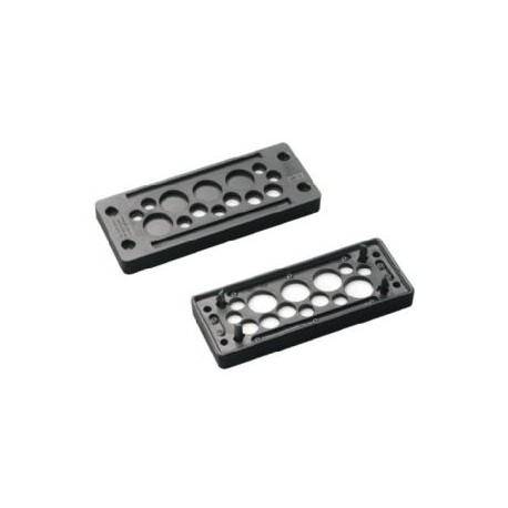 KDP/N 24/13 87301130 MURRPLASTIK Cable entry systems and holders Cable entry plate plastic type KDP/N 24 Black
