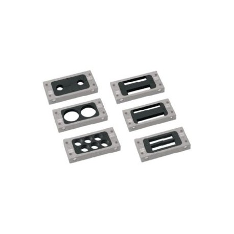 KDT/S 2X15 87175444 MURRPLASTIK Cable entry systems and holders Type KDT/S 16 cable entry grommet Black