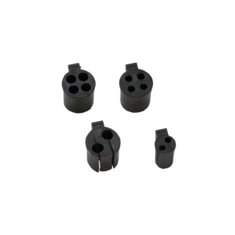 KDT/X 2X2 87141275 MURRPLASTIK Cable entry systems and holders Type KDT/X cable entry grommet Double cable gromm