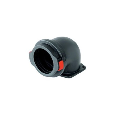 KFW-95 83681212 MURRPLASTIK Conduits and fitting systems Type KFW-Jumbo 90° flange connection Grey