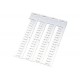 KMR 6/10 86401018 MURRPLASTIK Labelling KMR terminal block label Single labels