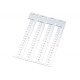 KSI 5/10 86401612 MURRPLASTIK Labelling KSI terminal block label Single labels