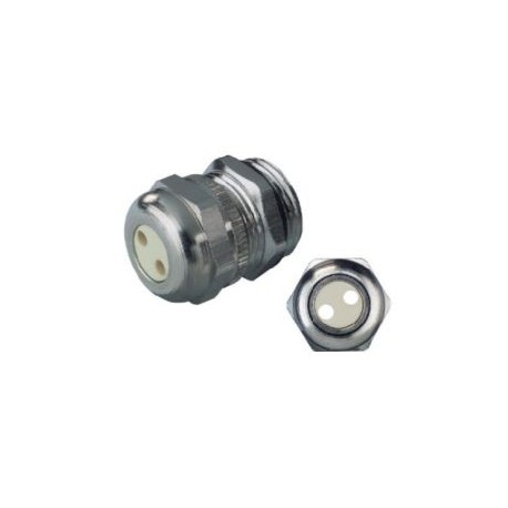 MWKM-PG 16-4X4 84121836 MURRPLASTIK Conduits and fitting systems Type MWKM metal version with multi-insert Sil
