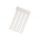 WGO 12/7 86401822 MURRPLASTIK Labelling Type WGO Plate terminal, white