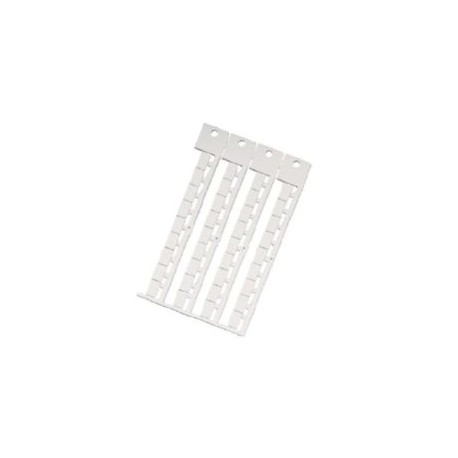 WGO 12/7 86401822 MURRPLASTIK Marquage Type WGO borne de plaque, blanc