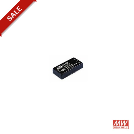 SKE10A-05 MEANWELL Convertidor CC/CC para circuito impreso, Entrada: 9-18VCC, Salida: 5VCC, 2A. Potencia: 10..