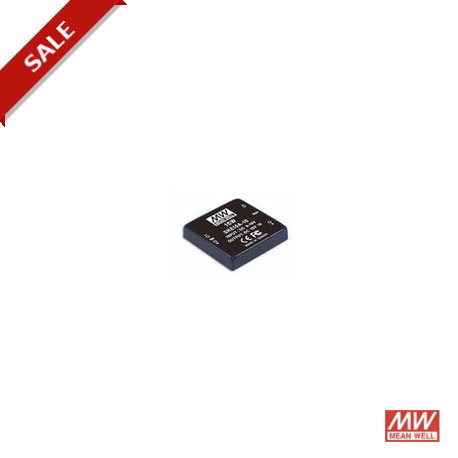SKE15A-05 MEANWELL Convertisseur DC-DC pour montage sur circuit, Entrée 9-18VDC, Sortie 5V / 3A, DIP à trous..